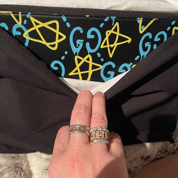 Gucci Ghost GG clutch - Picture 3 of 8